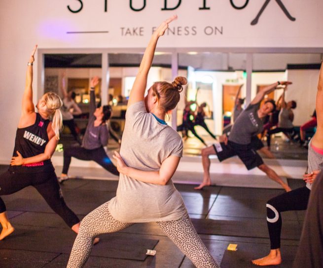 yoga class for girls love fit